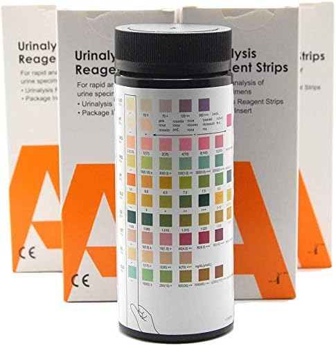 ALLTEST 10 Parameter Urine Testing Strips 100 Strip Pack