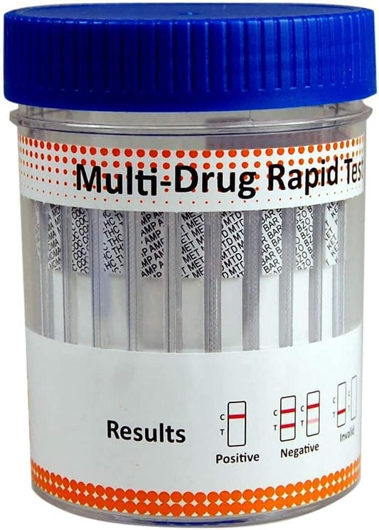 ALLTEST 13-in-1 Rapid Drug Test Cup | Urine Drug Test | Test for Cannabis, Cocaine, Opiates and 10 Other Common Drugs of Abuse